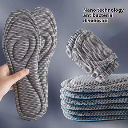 Massage Deodorant And Sweat-absorbing Men's And Women's Comfortable Shock Absorbing Insole