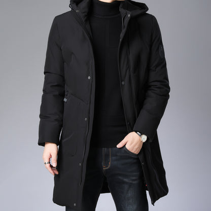 Hooded Coat Baggy Coat Men