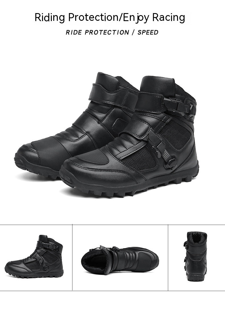 Motorcycle Male Knight Four Seasons Colorful Motorcycle Boots