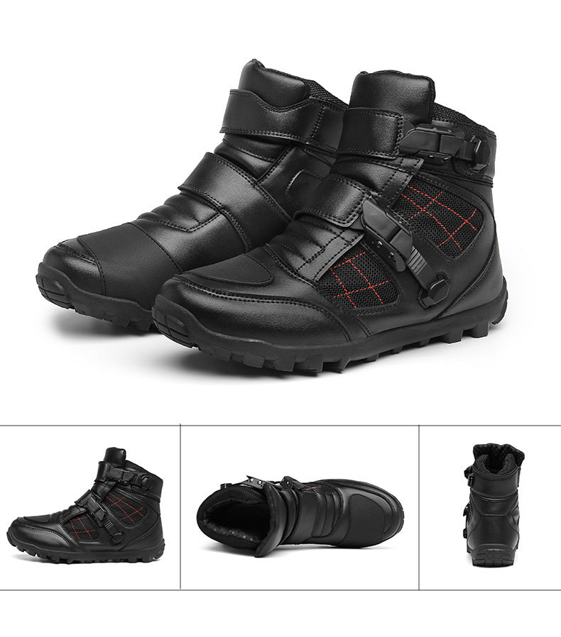 Motorcycle Male Knight Four Seasons Colorful Motorcycle Boots