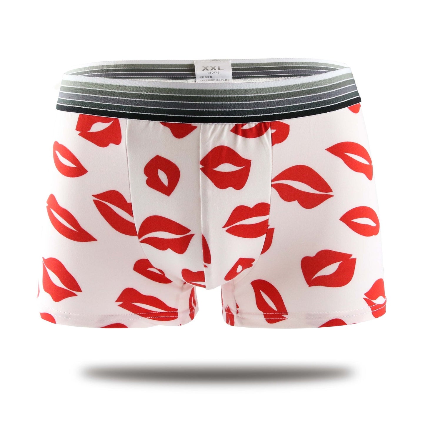 Men's Underwear Milk Silk Boxers Personality Trend