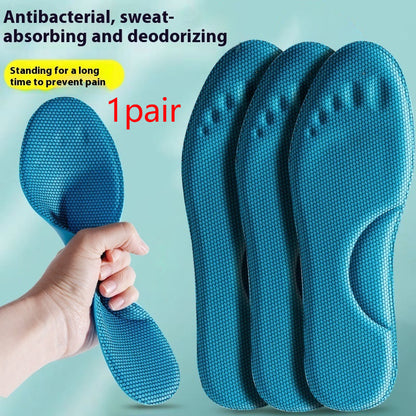 Massage Deodorant And Sweat-absorbing Men's And Women's Comfortable Shock Absorbing Insole