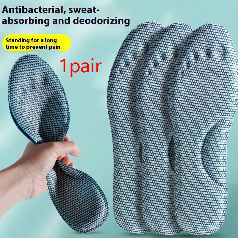 Massage Deodorant And Sweat-absorbing Men's And Women's Comfortable Shock Absorbing Insole