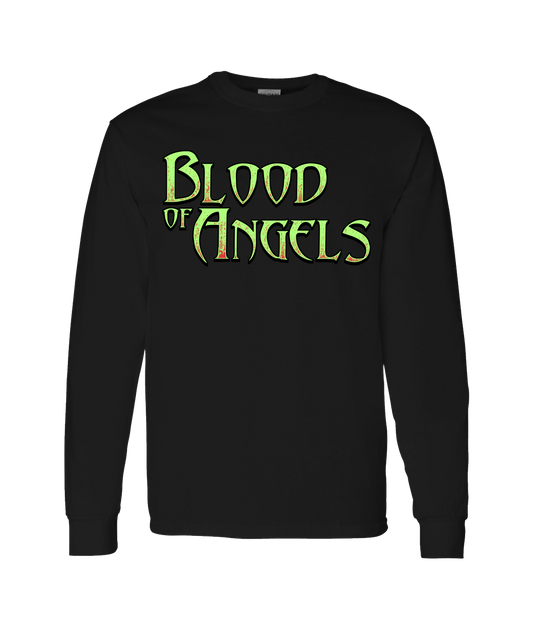 - Blood Green - Black Long Sleeve T