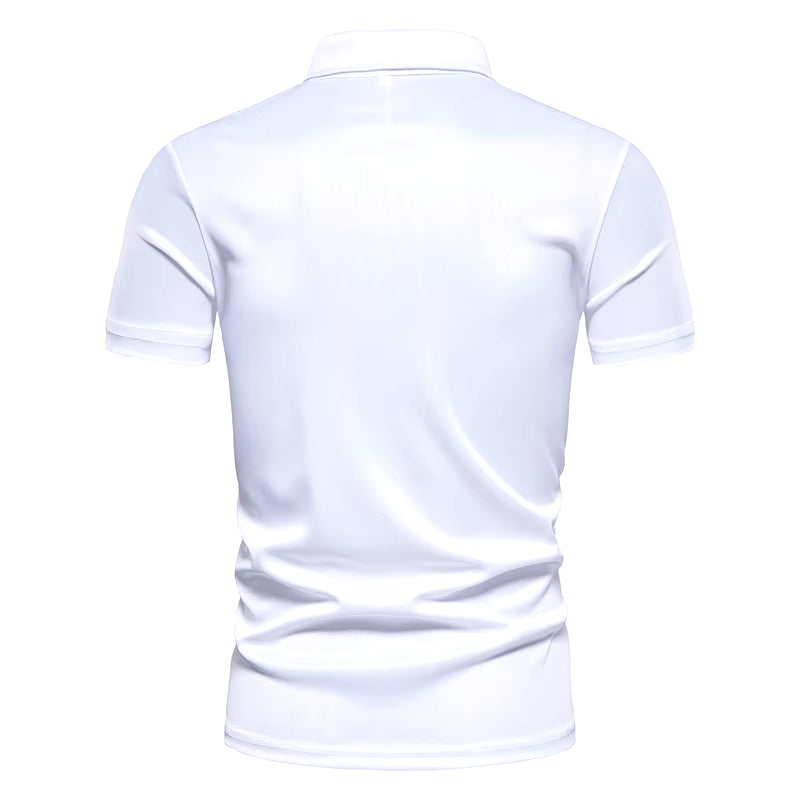 Brand New Fashion All-Match Slim Casual Polo Shirt Men'S Short-Sleeved Polo Shirt